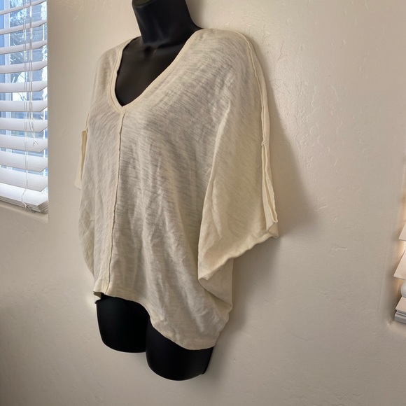 Bordeaux V-neck top size XS - Picture 3 of 8